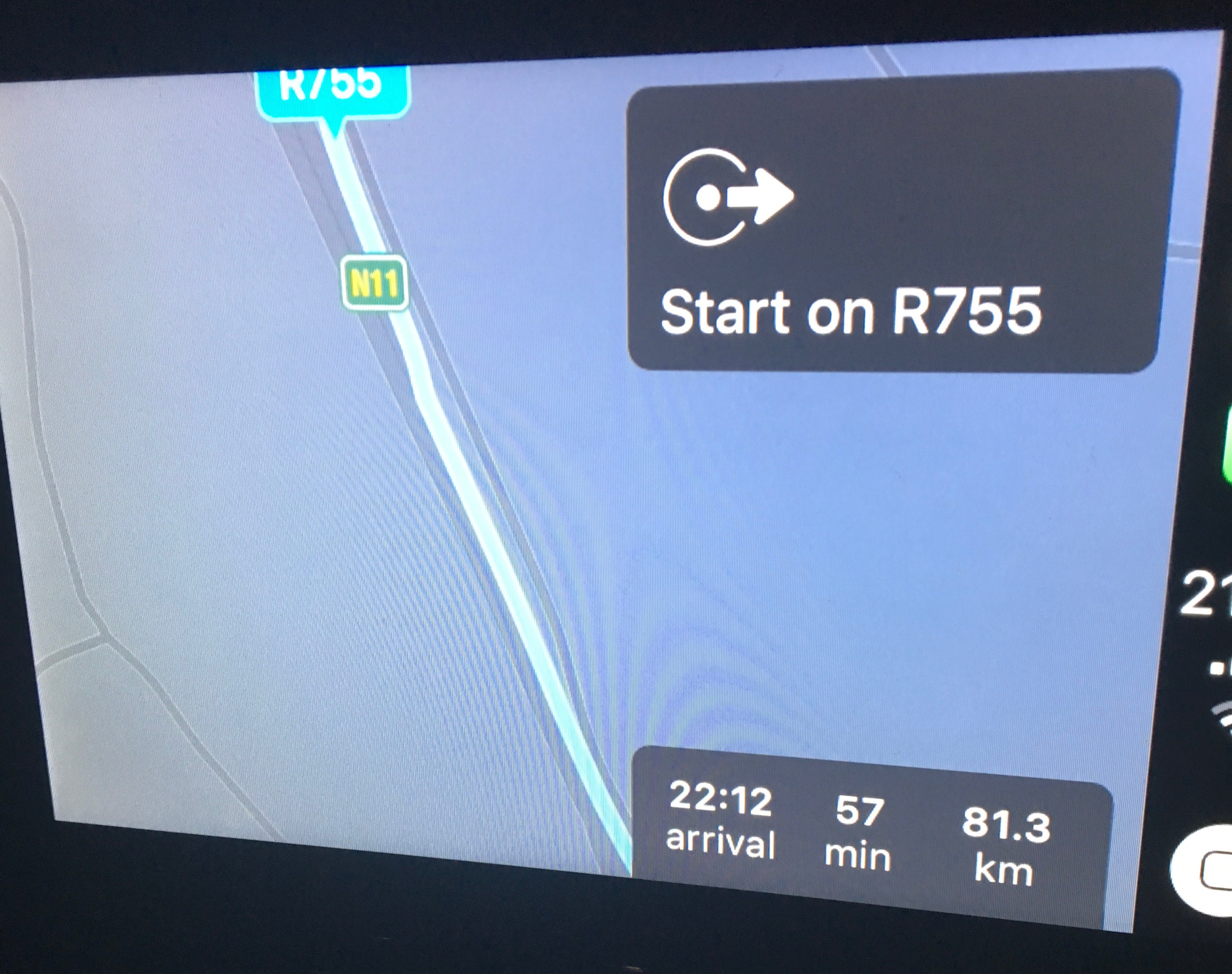 CarPlay maps